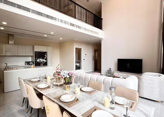 Luxury Private Swimming Pool House For 10pax Apartamento Banguecoque